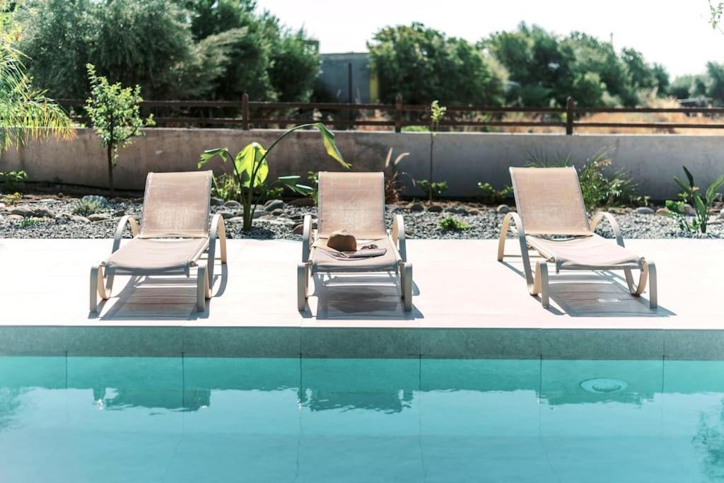 Villa Maribia With Private Pool Генади Екстериор снимка