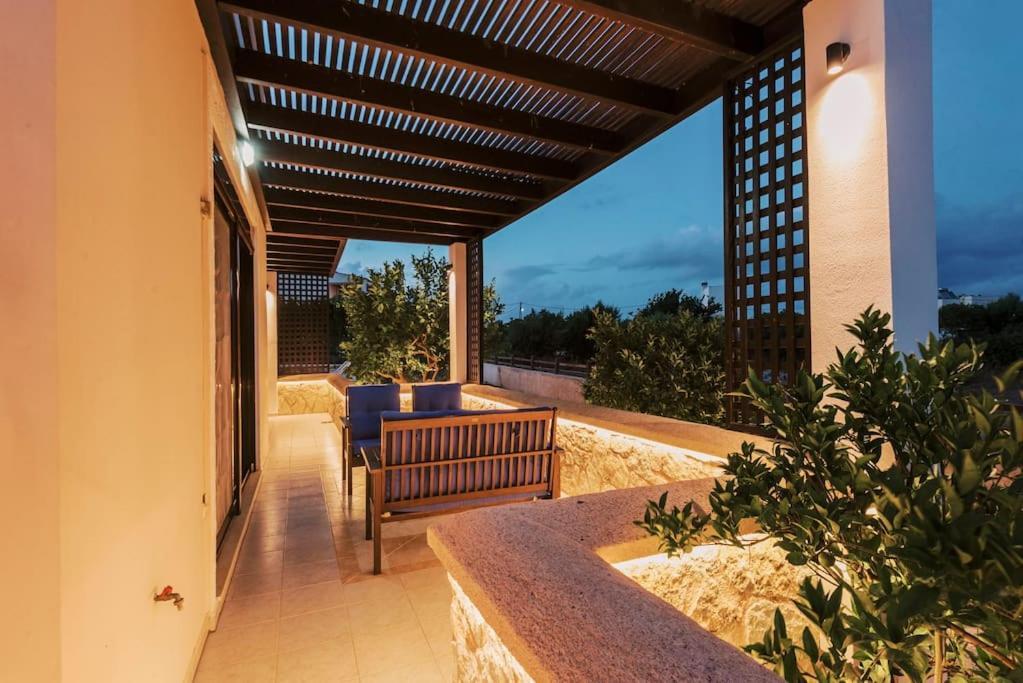 Villa Maribia With Private Pool Генади Екстериор снимка